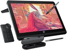 Resim XPPen 4K UHD Artist Pro 19 Gen2 Ekranlı Çizim Tableti, 1.07 Milyar Renkli% 156 sRGB Grafik Tablet, Çift 16384 Kalem Basınçlı Kalem ile Parlama Önleyici Çizim Monitörü, Mini Keydial, 18.4 inç 