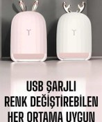 Resim AyrStore Hava Nemlendirici Aromaterapi Hava Temizleyici Renk Değiştirebilen 
