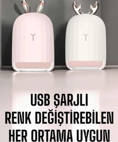 Resim AyrStore Hava Nemlendirici Aromaterapi Hava Temizleyici Renk Değiştirebilen 
