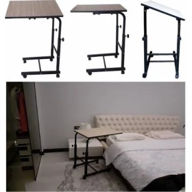 Resim Depolife Yatak Çekyat Çalışma Yemek Çalışma Masası Tekerlekli eğim ve yükseklik ayarlı 
