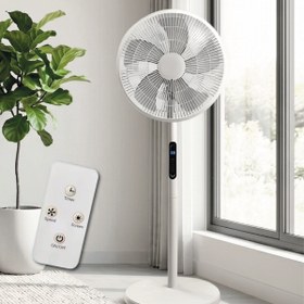 Resim Joysidea AYAKLI VANTİLATÖR KUMANDALI 90 DERECE SALINIMLI 16 İNÇ 8 KADEME HIZ AYARLI FN-99 