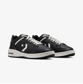 Resim Converse Weapon Unisex Siyah Deri Sneaker Düz A12336c Siyah 