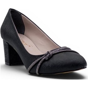 Resim Bilener 0151 Taşlı Kadın Stiletto siyah 