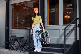 Resim Dahon 2026 Boardwalk D7 16 Jant Katlanır Bisiklet Gold 