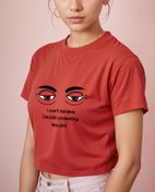 Resim Aynı tas, aynı hamam Crop Tişört 