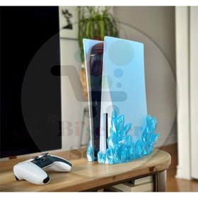 Resim Bi'şeyler Sepeti Ps5 - Playstation 5 - Disc Edition Dikey Vertical Stand Kristal Dikey Vertical Stand 