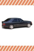 Resim alp aksesuar Mercedes 200 D (W124) 1984 -1995 Modellerine Özel 4'lü Mügen Tip Cam Rüzgarlığı 