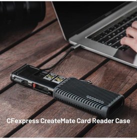 Resim Pgytech Createmate Cfexpress Type B/sd Kart Okuyucu Kutusu Klasik Siyah 