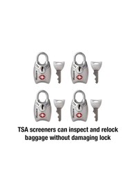 Resim Master Lock 4689q Tsa Asma Kilit Anahtar 16 Her Pakette 4 Adet 46 