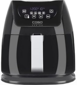 Resim CASO AF 255 sıcak hava fritözü 3 l, ızgara dahil, 1 kg, 60 - 200 °C, güçlü 1400 W, yağsız, paslanmaz çelik iç kısım, siyah 