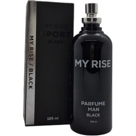 Resim My Rise Sport Black 125 Ml Erkek Parfümü Fresh 