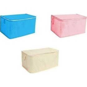 Resim 3 Adet Extra Tela 1.Kalite Yorgan Hurcu Hurç Çok Renkli 