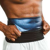 Resim 1 adet Erkek Sauna Kemeri, Spor Bel Ter Kemeri, Bel Ter Kemeri, Fitness, Eğitim, Koşu için Uygun, Erkek Spor Üstü 