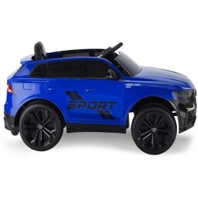 Resim Baby2go 2693 Sport Akülü Araba 12 Volt / Mavi Mavi 