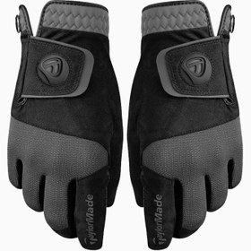 Resim Women's Rain Control Kadın Golf Eldiveni - Siyah Gri / L 