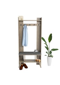 Resim Lagomood Lobee Plus Portmanto Ceviz 