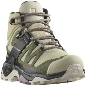 Resim Salomon X Ultra 4 Mid Gore Tex Kadın Outdoor Bot Salomon0387 Haki 