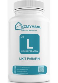Resim LIKIT PARAFIN-LIQUID PARAFFIN hammadde 500g 