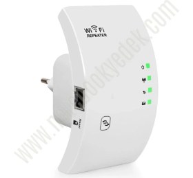 Resim Lineon 300MBPS Wifi Repeater - Router Kablosuz Aktarıcı Siyah 