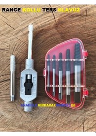 Resim Range Kollu 5 Parça Ters Kilavuz Seti Pafta Klavuz Takimi 