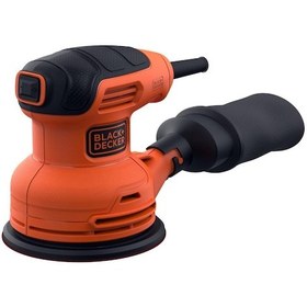Resim Black+Decker BEW210-QS 125 MM 230 W Eksantrik Zımpara 3 Parça Aksesuar 