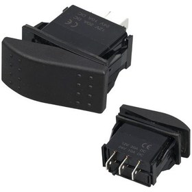 Resim Powermaster Sembolsüz Işıksız 3 Pinli On-off 12-24v Marin Switch-179272 