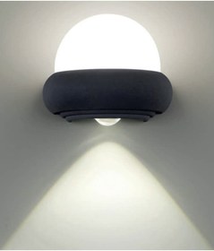 Resim Horoz 076-097-0010 Forza-10 10w 3000k Siyah Led Bahçe Armatürü Gün Işığı 