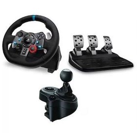 Resim Logitech Direksiyonlu Oyun Seti Vitesli 