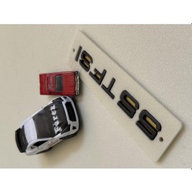 Resim Audi 55 Tfsı Piano Black Bagaj Yazısı 3m 3d Abs 