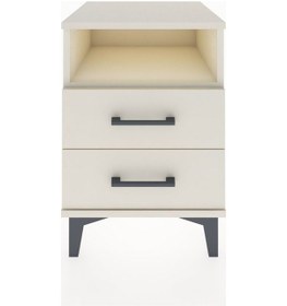 Resim Hyperion Komodin Tek Raflı 2 Çekmeceli 44x44x64 Aytaşı-aytaşı Aytaşı 