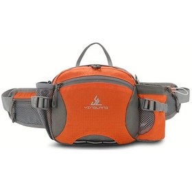 Resim Dream011 Ellen Askısız Koşu Bel Çantası: Su Şişe Cebi, Hafif, Dayanıklı, Spor Tasarım - Turuncu Turuncu 