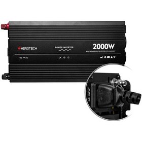 Resim Herotech 2000w Watt 12 Volt Modifiye Sinüs Ups İnverter 