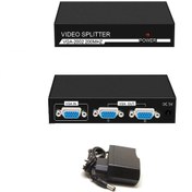 Resim Aghbilgisayar Vga Çoklayıcı Vga Splitter 2 Port Vga Video Splitter 1 In 2 Out 
