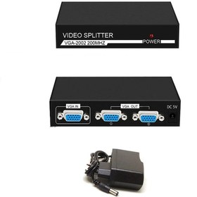 Resim Aghbilgisayar Vga Çoklayıcı Vga Splitter 2 Port Vga Video Splitter 1 In 2 Out 