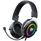 Resim Lemestar Onıkuma X10 Rgb Işık Profesyonel Oyun Kulaklığı - 50mm Ses, Gürültü Önleyici Mikrofon, 3.5mm+usb Bağlantı 