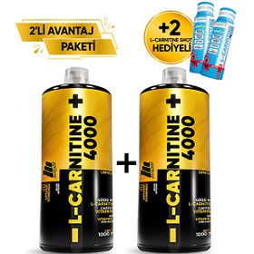Resim Mustang Nutrition L-Carnitine 4000 Mg 1000 ML 2’li Avantaj Paketi Limon 