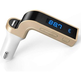 Resim Araç Bluetooth Fm Transmitter Cihazı Mp3 Çalar Araç Çakmaklık Şarj Soketi Müzik Kiti 