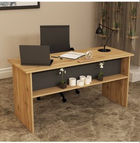 Resim KALENDER DEKOR MERKÜR-1 OFİS BÜRO MASASI TAKIMI MRK06 