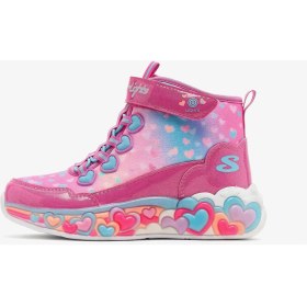 Resim Skechers Eternal Heart Lights Büyük Kız Çocuk Pembe Işıklı Bot 303262L Hpmt 