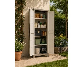 Resim Csb Store Çok Amaçlı Plastik Dolap Bahçe Balkon Depolama Dolabı 65X45X182 cm 