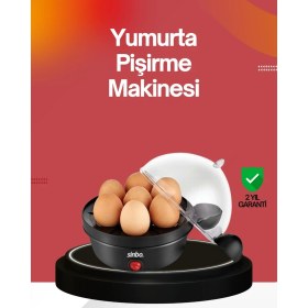 Resim Sinbo 7 Yumurtalık Buharlı Yumurta Pişirme Cihazı Kapanma Özellikli 