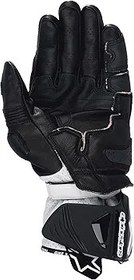 Resim Alpinestars GP Pro R4 Racing Gloves Motosiklet Eldiveni Siyah Beyaz Kırmızı 