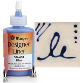 Resim maycollection Mayco Designer Liner Sg404 Mavi Çizim Sırrı 37ml 