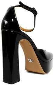 Resim Jabotter Monroe Rugan 12 Cm Platform Topuklu Ayakkabı 