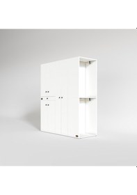 Resim Kenzlife Çamaşır-Kurutma Makinesi Dolabı Ve Giysi Dolabı Çekmeceli Eşari Sağ Byz 187 160 60 % 100 Full Mdf Çok Renkli 