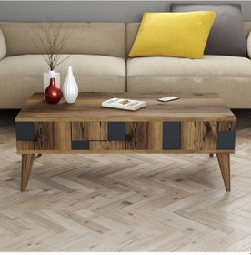 Resim Variant Madrid Orta Sehpa - Ceviz / Antrasit 