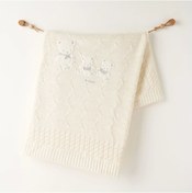 Resim Andywawa Ac26341 Triko Battaniye 85x100 Ekru Ekru 