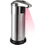 Resim Three Beans 250ML Paslanmaz Çelik Otomatik Sabun Dağıtıcı Kızılötesi Sensör Sabunluk Dokunma Dokunmaz Sanitizer Dispenser Banyo Için | Taşınabilir Sabunluk - (Yurt Dışından) 