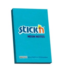Resim Stıckn Yapışkanlı Not Kağıdı 76x76 Neon Mavi 100 Yp 21209 