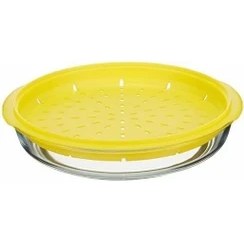 Resim Braventa Collection 59524T00 Buharda Pişirici, 28.5 x 27 x 9.5 Cm, Mikrodalgaya Uygun, Cam 